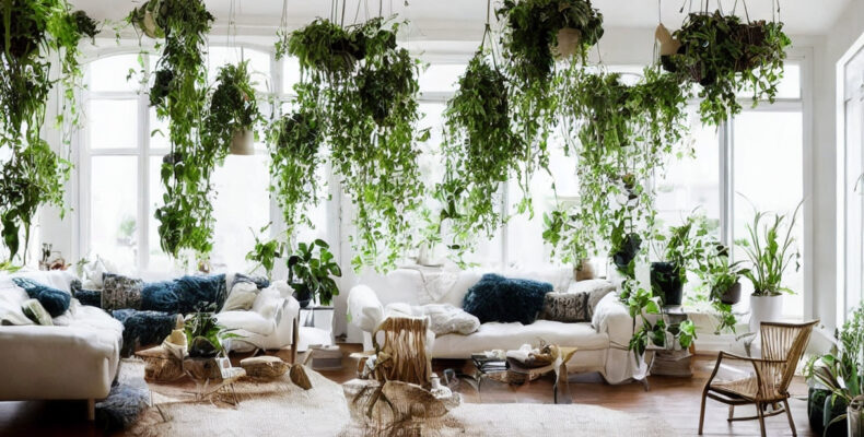De bedste hængeplanter til at rense luften i dit hjem